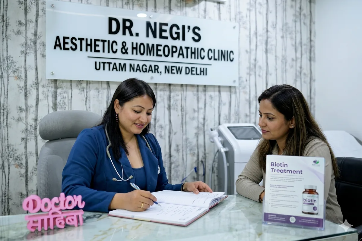 Biotin Treatment — Dr. Negi's Clinic, Uttam Nagar Delhi