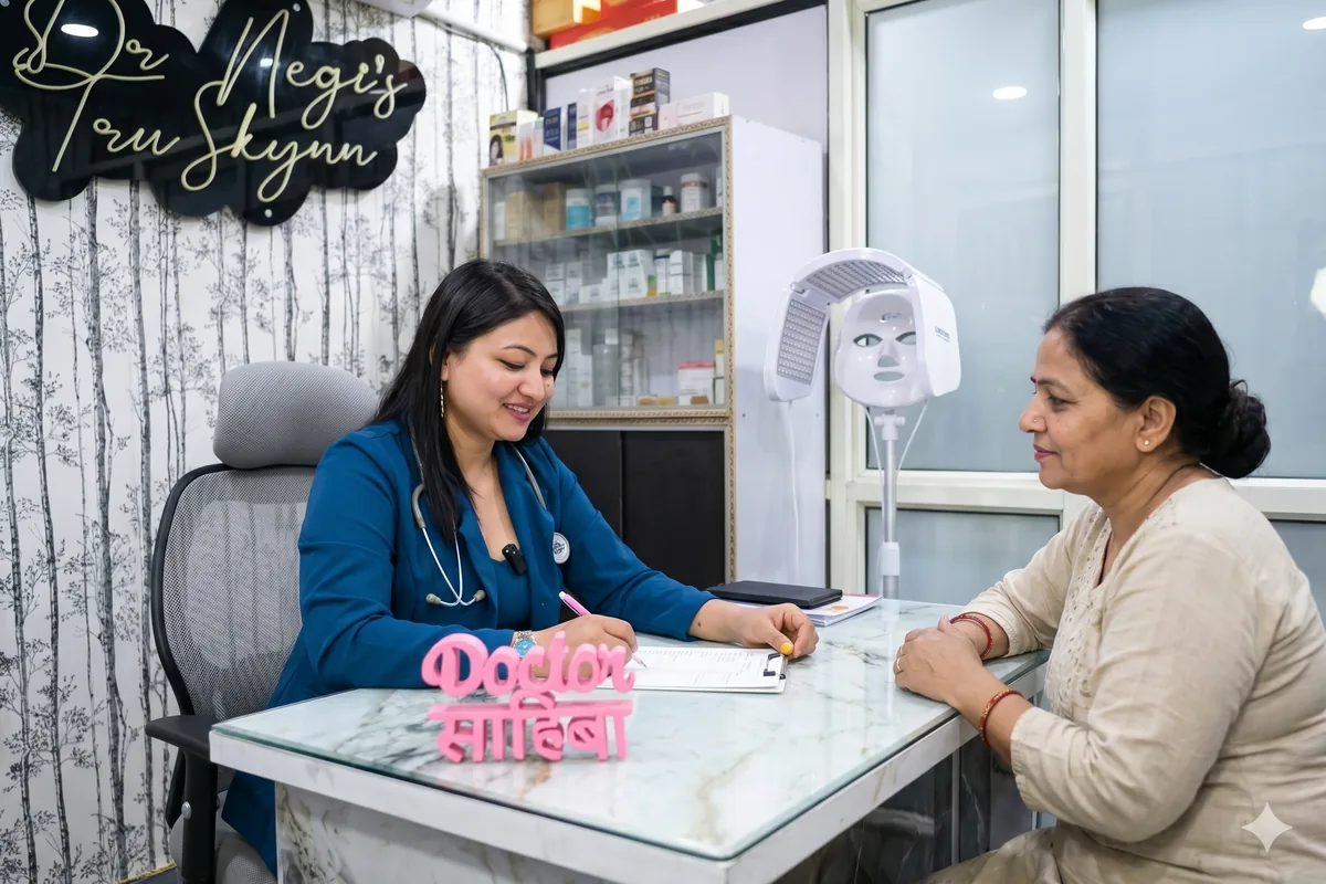 Led Light Therapy — Dr. Negi's Clinic, Uttam Nagar Delhi