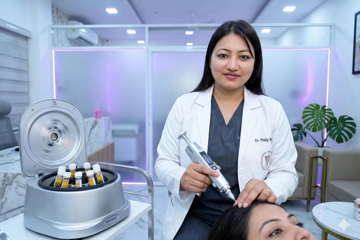 Prp Gfc Hair Therapy — Dr. Negi's Clinic, Uttam Nagar Delhi