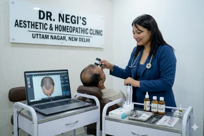Scalp Micropigmentation Delhi | SMP Hair Tattoo | Dr Negi treatment