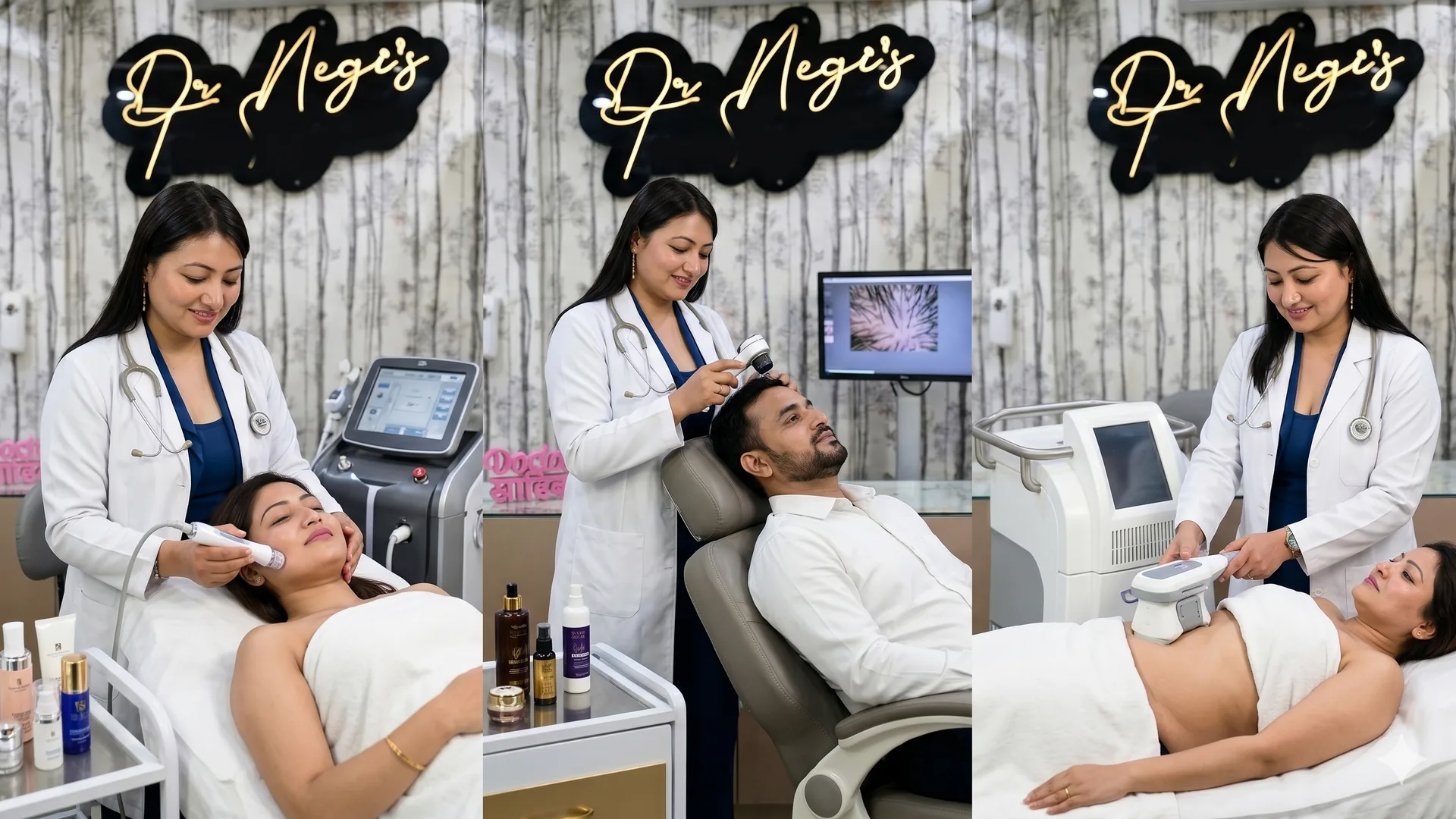 Holistic treatment bundles combining homeopathy and aesthetic medicine