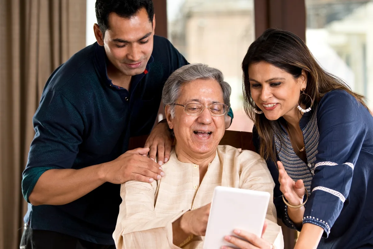 Gentle homeopathic elderly care for senior health and wellness at Dr. Negi Clinic, Uttam Nagar Delhi